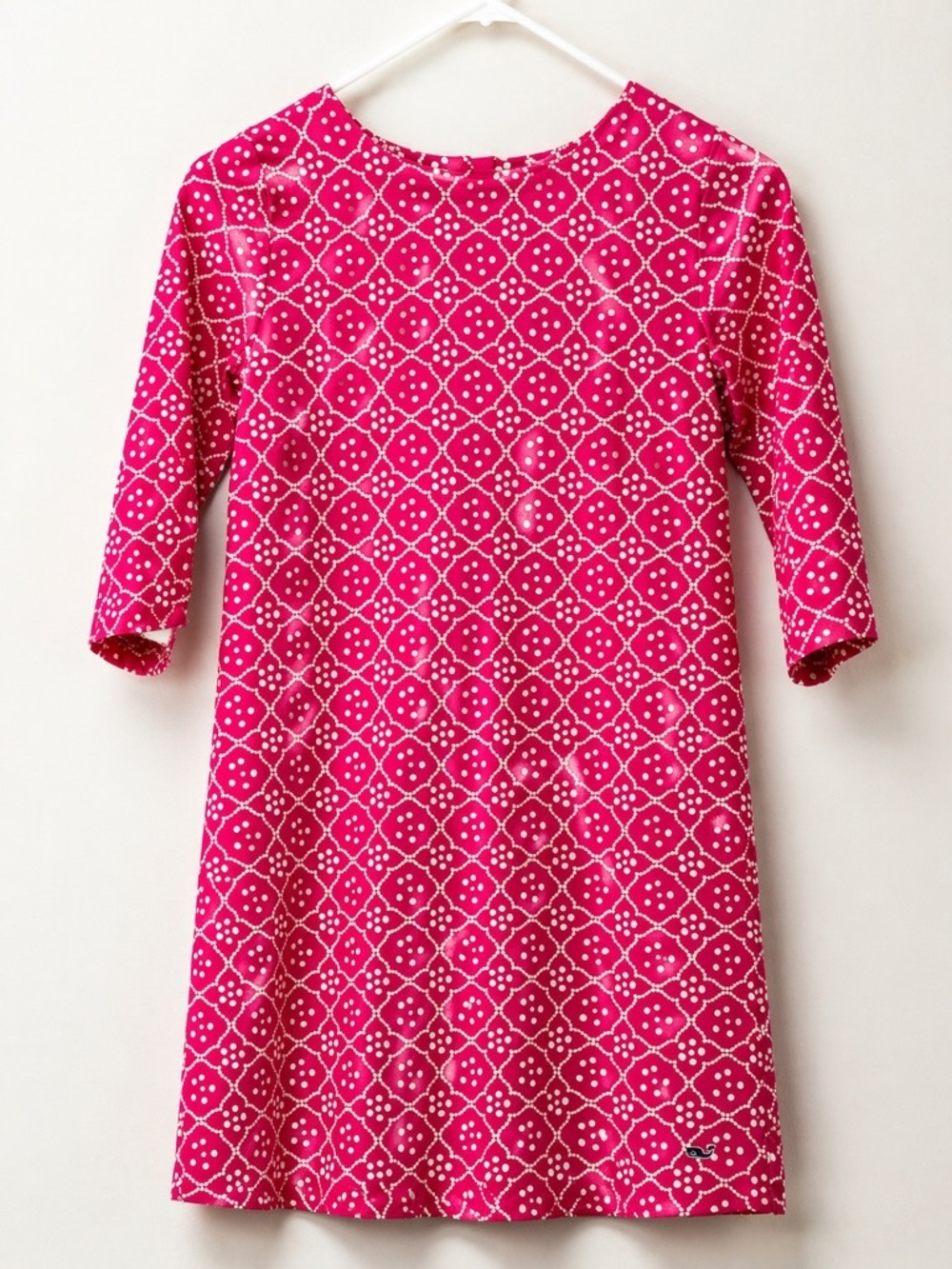 Vineyard Vines Girls' 3/4 sleeve knit dress size M